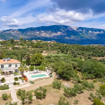 Villa Bel Air With Pool By Jj Hospitality Spartia (Kefalonia)